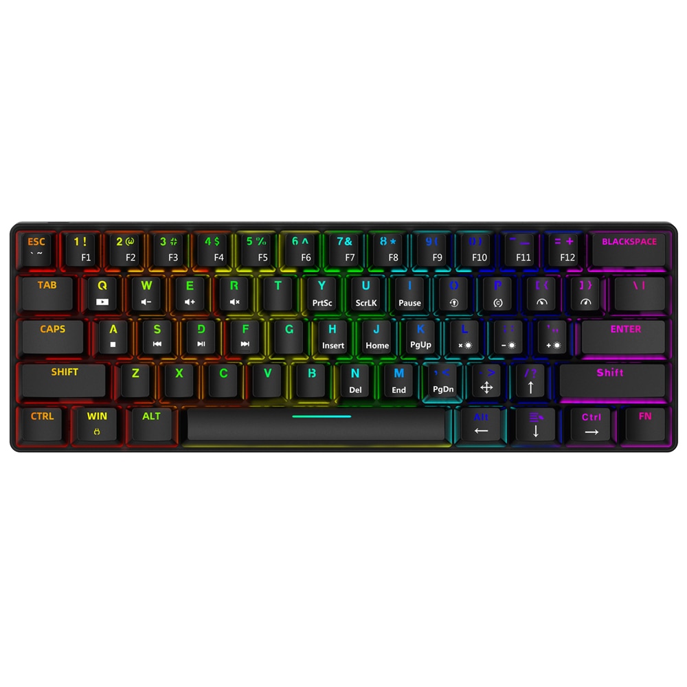 Smart Duck XS61 RGB Mechanical Keyboard EN | Next Level Gaming Store ...